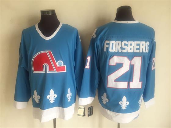 Nordiques 21 Forsberg Light Blue CCM Throwback Jersey,We sell and wholesale Nordiques 21 Forsberg Light Blue CCM Throwback Jersey on line form chian!